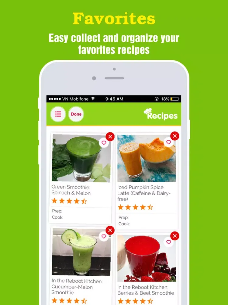 Tangkapan skrin Super-Healthy Smoothie Recipes iPad 