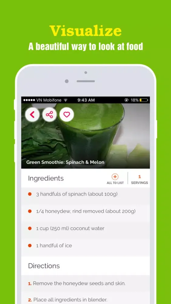 Tangkapan skrin Super-Healthy Smoothie Recipes
