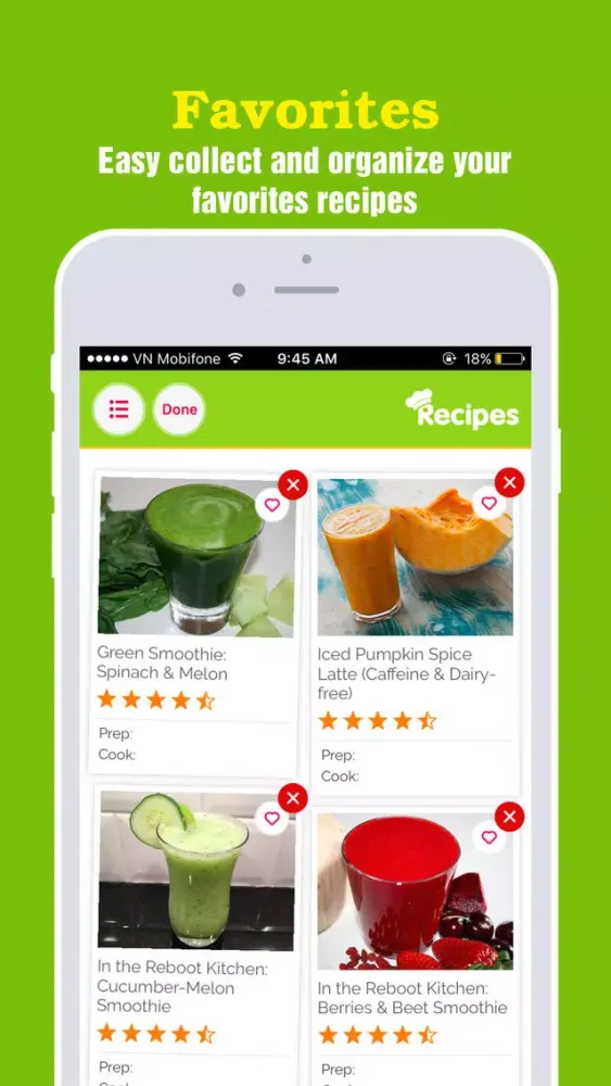 Tangkapan skrin Super-Healthy Smoothie Recipes
