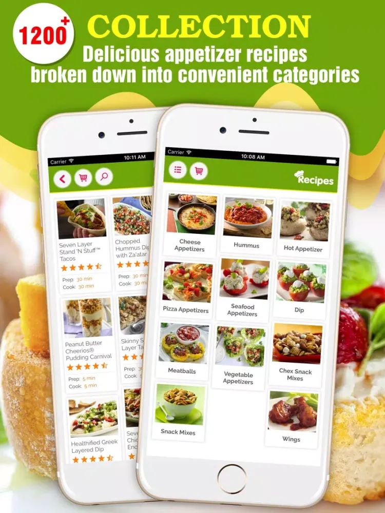 ภาพหน้าจอของ Yummy Appetizer ~ Best of delicious appetizer iPad 
