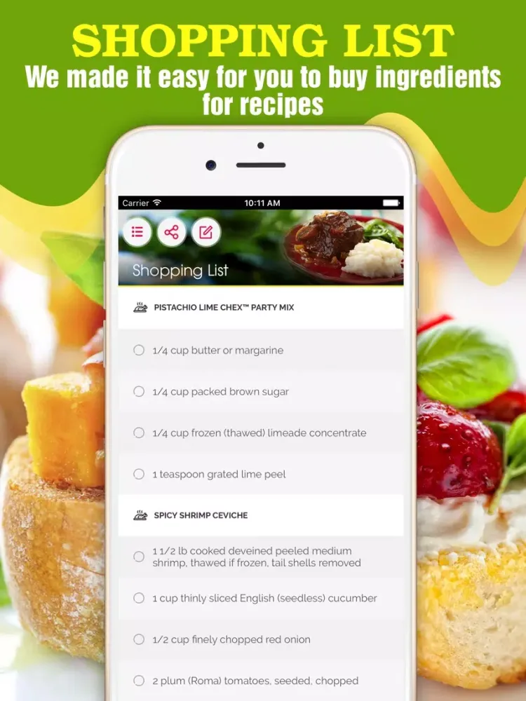 ภาพหน้าจอของ Yummy Appetizer ~ Best of delicious appetizer iPad 