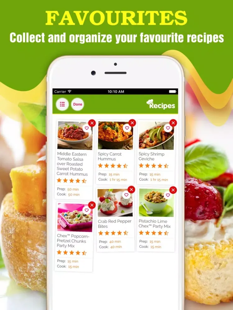 ภาพหน้าจอของ Yummy Appetizer ~ Best of delicious appetizer iPad 