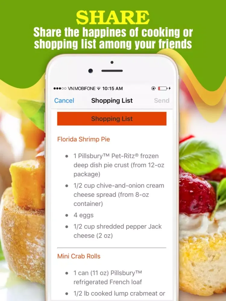 ภาพหน้าจอของ Yummy Appetizer ~ Best of delicious appetizer iPad 