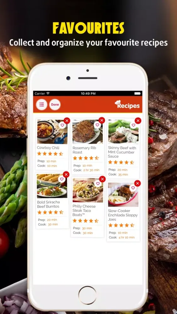 Yummy Beef Recipes應用截圖