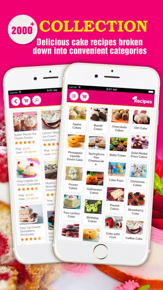 Yummy Cake Recipes Pro ~ Best of cake recipes Screenshots