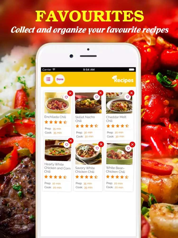 Yummy Chili Pro ~ Best of delicious chili recipes iPad  スクリーンショット