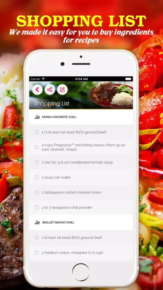 Yummy Chili Pro ~ Best of delicious chili recipes スクリーンショット