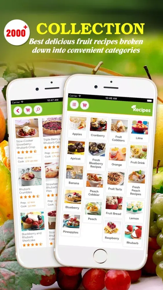 Zrzuty ekranu Yummy Fruit Recipes ~ Best of delicious fruit recipes