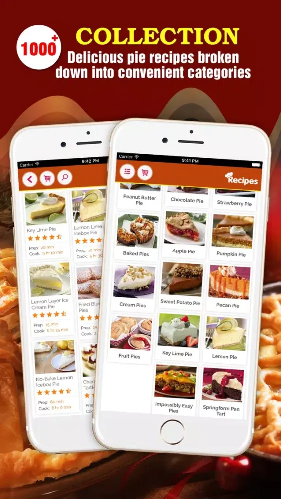 Yummy Pie Recipes Pro ~ Best of pie recipes Ekran Görüntüleri