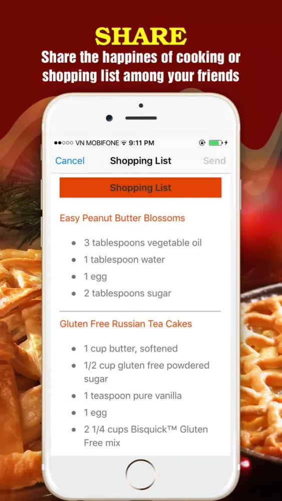 Yummy Pie Recipes Pro ~ Best of pie recipes Ekran Görüntüleri