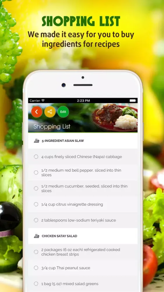Screenshot di Yummy Salad Recipes