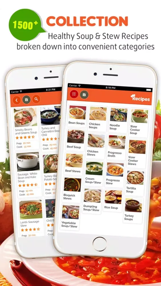 Yummy Soup & Stew Recipes Pro Screenshots