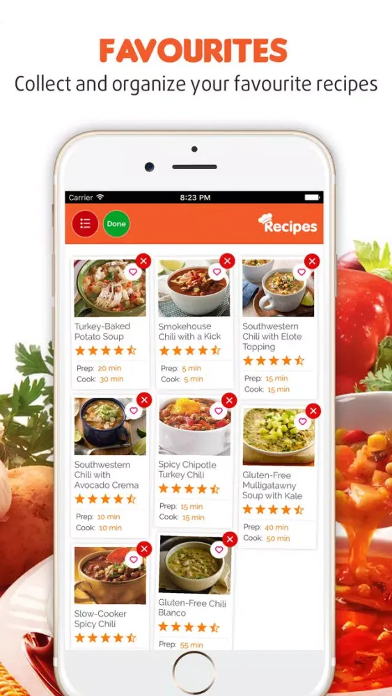 Yummy Soup & Stew Recipes Pro Screenshots