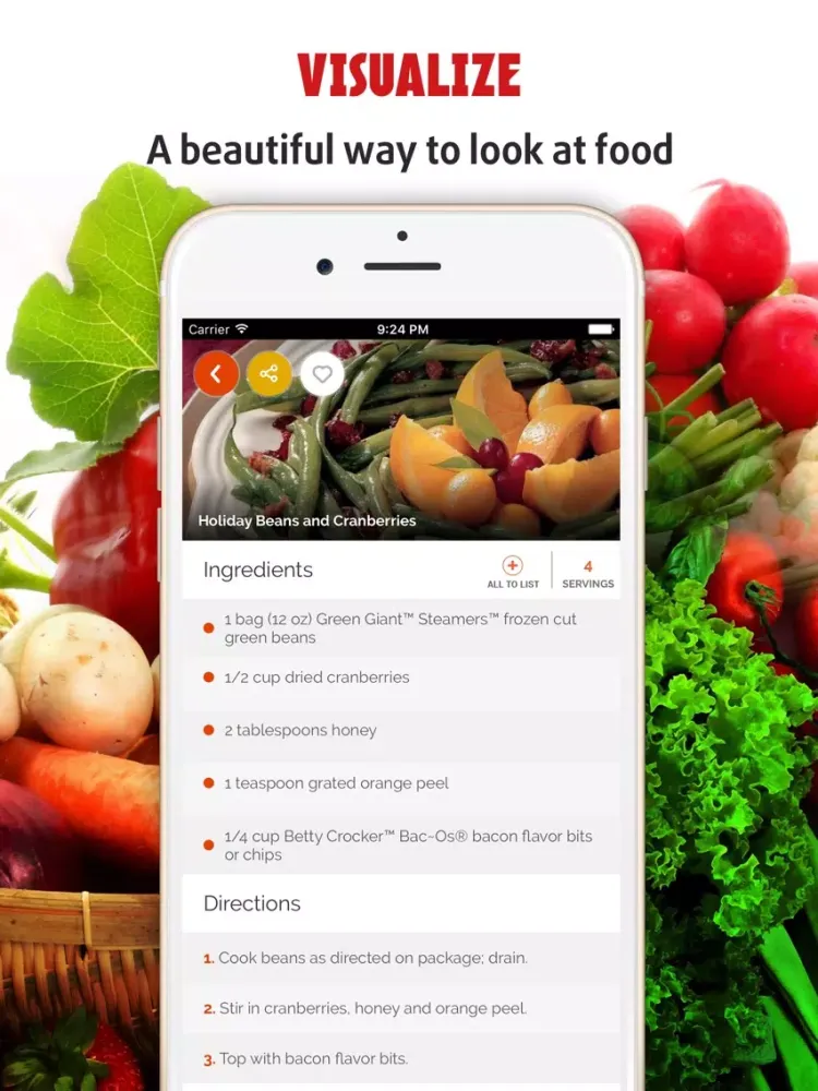 Yummy Vegetable Recipes Pro ~ Best of delicious vegetable recipes iPad  سکرین شاٹس