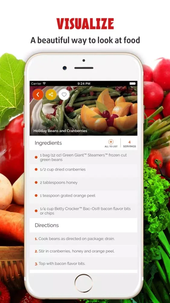 Yummy Vegetable Recipes Pro ~ Best of delicious vegetable recipes سکرین شاٹس