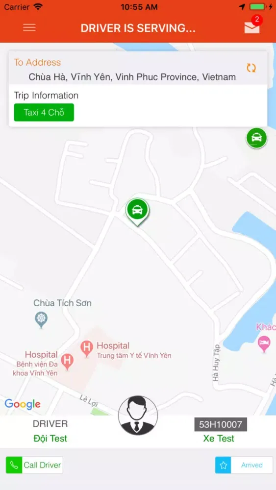 Captures d'écran de CV Vĩnh Phúc