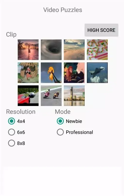 Video Puzzles Screenshots