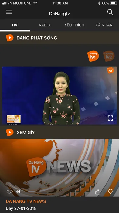DaNangTV Ekran Görüntüleri