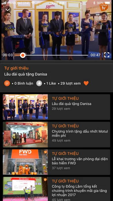 DaNangTV Ekran Görüntüleri
