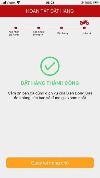 Tangkapan skrin BIEN DONG GAS