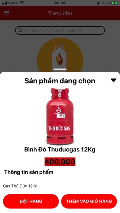 Tangkapan skrin BIEN DONG GAS