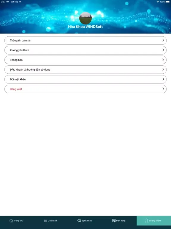 Captures d'écran de Hub Nha Khoa iPad 