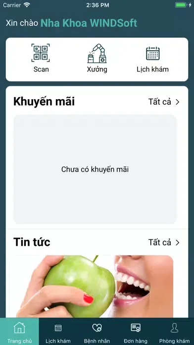 Captures d'écran de Hub Nha Khoa