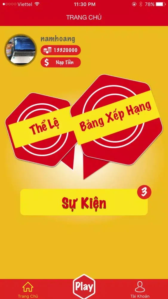 Screenshot di Bộ Ba Phát Tài