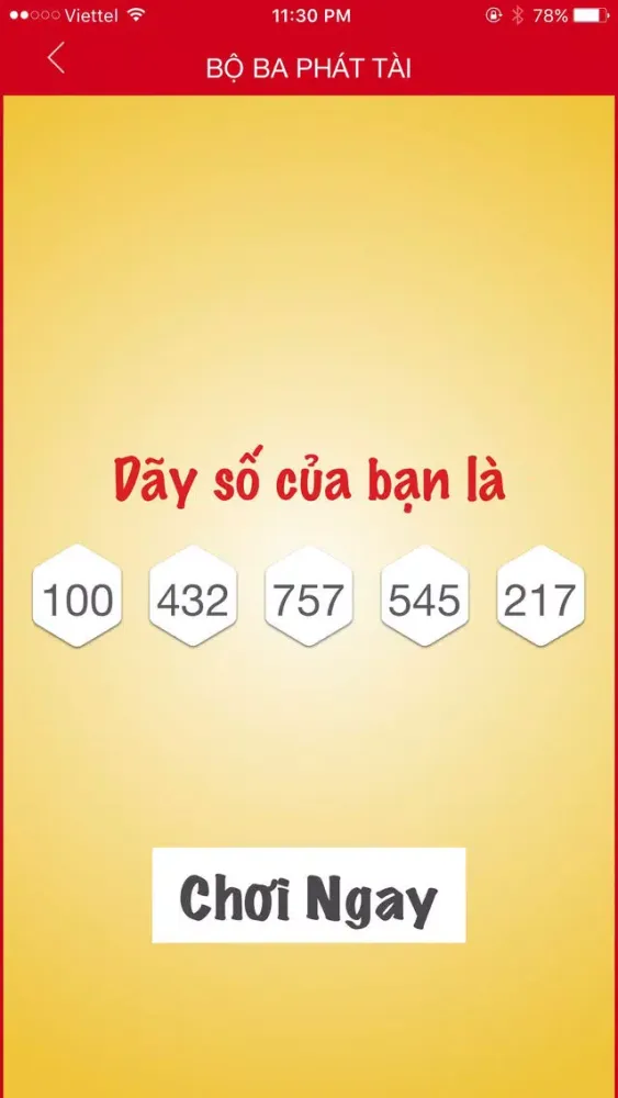 Screenshot di Bộ Ba Phát Tài