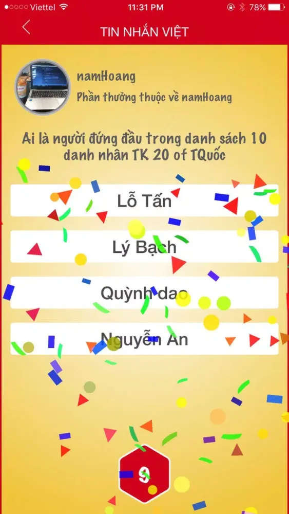 Screenshot di Bộ Ba Phát Tài