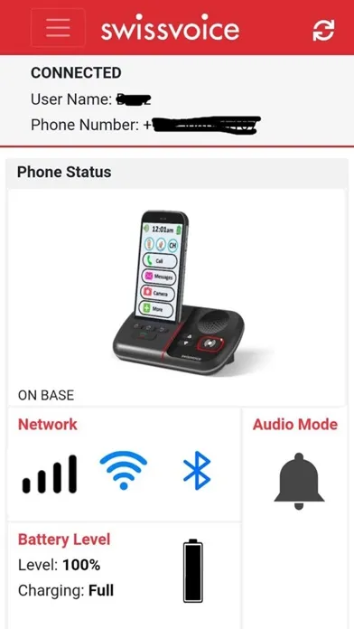 تصاویر Swissvoice Care App