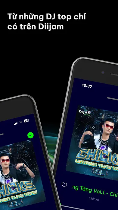 Zrzuty ekranu Diijam - Nhạc mp3 & EDM Remix