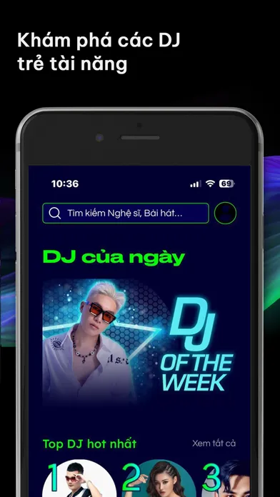 Zrzuty ekranu Diijam - Nhạc mp3 & EDM Remix