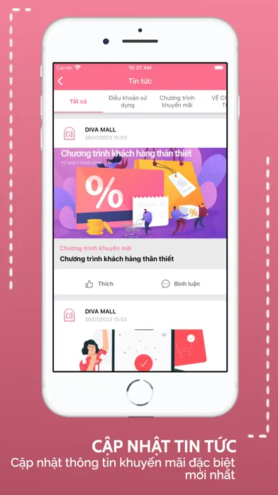 DivaMall_Kinh doanh thông minh应用截图