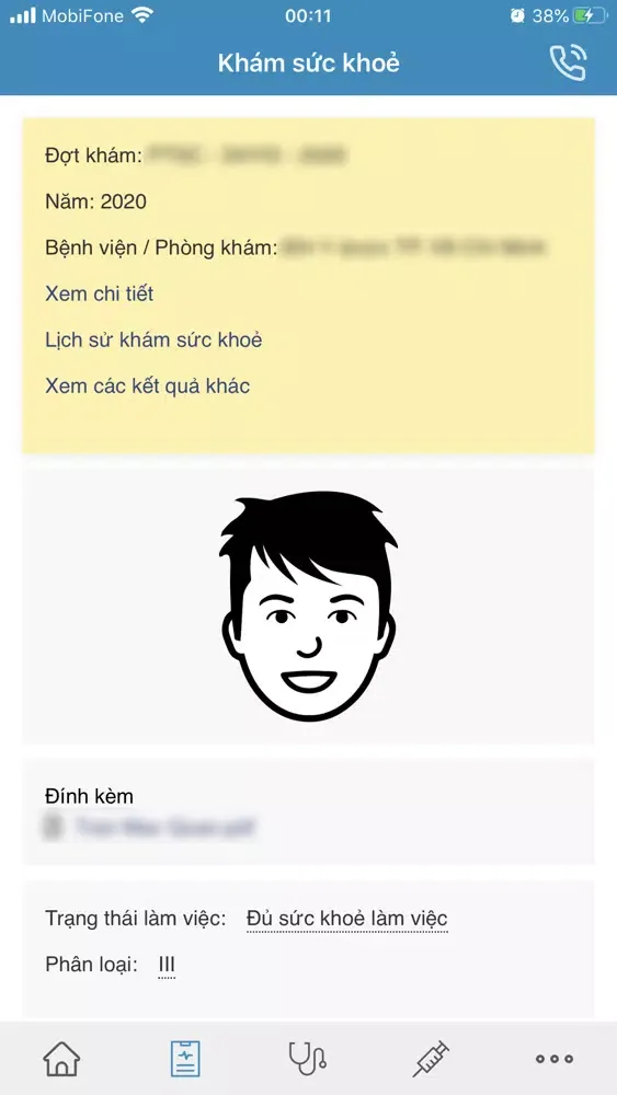 Y bạ điện tử PTSC应用截图
