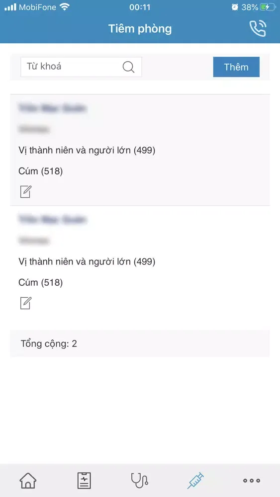 Y bạ điện tử PTSC应用截图