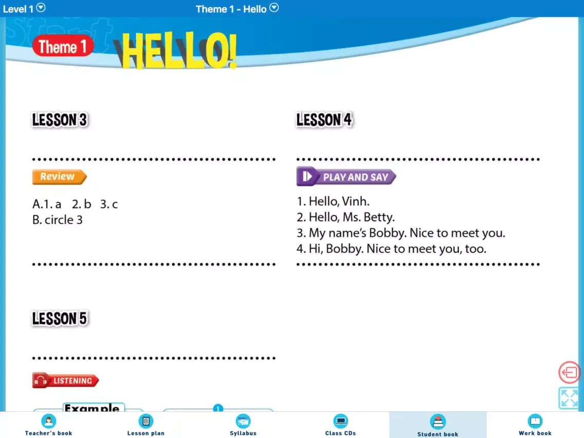 Teacher's Resource for ISS iPad  Screenshots