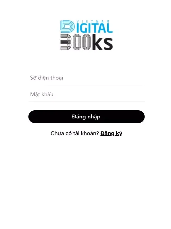 Ảnh chụp màn hình của Digital Book iPad 