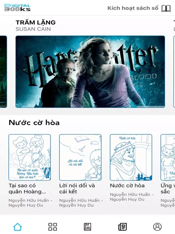 Ảnh chụp màn hình của Digital Book iPad 
