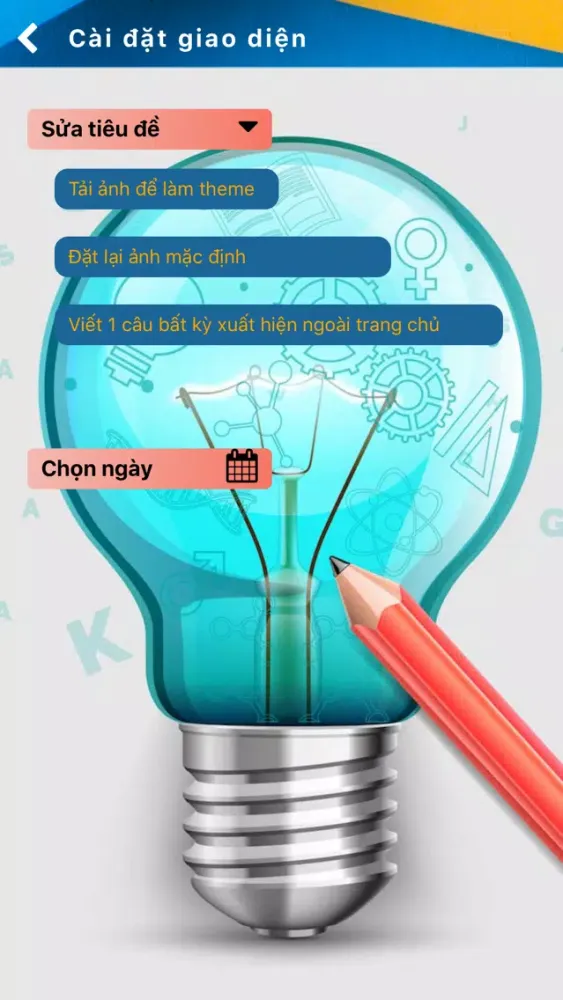 Zrzuty ekranu Đếm ngược ngày thi