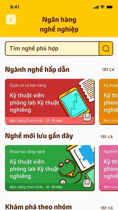 Captures d'écran de Hướng Nghiệp LwL
