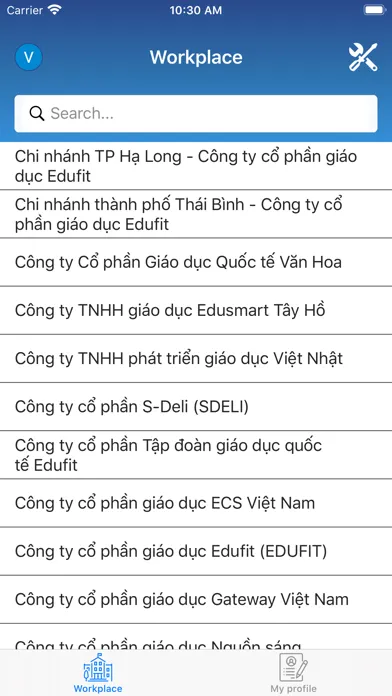 Tangkapan skrin Educo Scanner