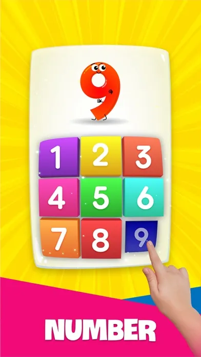 123 numbers counting game स्क्रीनशॉट