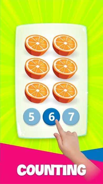 123 numbers counting game स्क्रीनशॉट