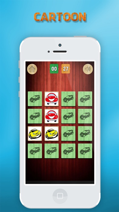 Capturas de pantalla de Cars matching pairs games