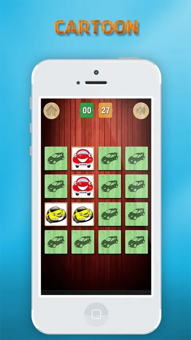 Cars matching pairs games 스크린샷