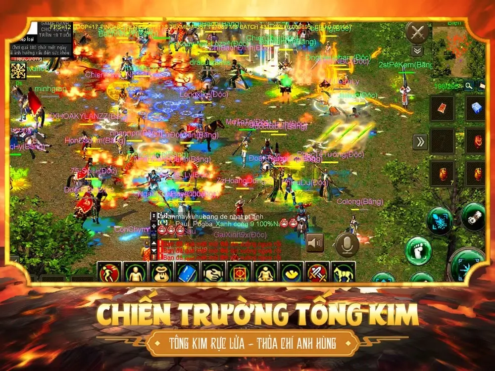 Ảnh chụp màn hình của JX1 EfunVN Mobile iPad 