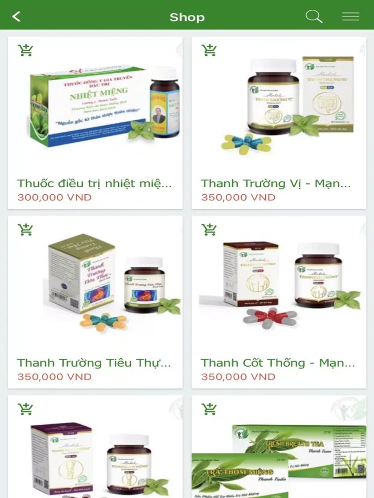 Thanh Tuan Herbal iPad  Ekran Görüntüleri