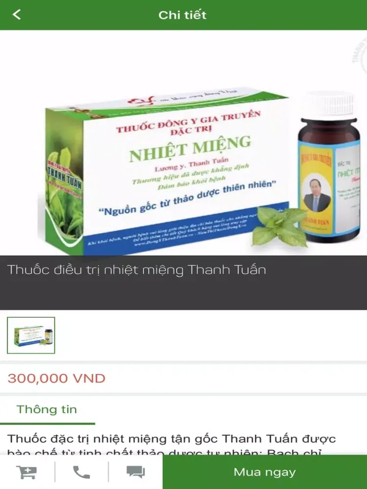 Thanh Tuan Herbal iPad  Ekran Görüntüleri