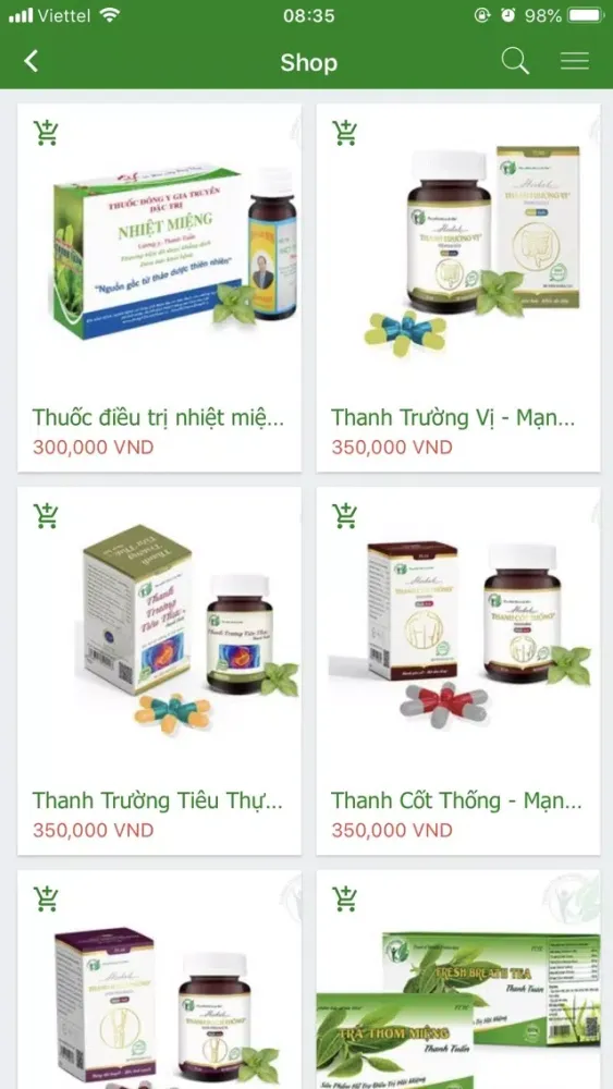 Thanh Tuan Herbal Ekran Görüntüleri